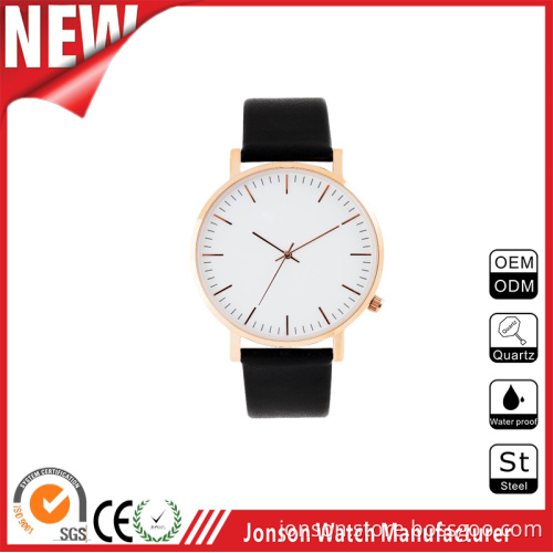 New stylish hot sale water resistant watch with french luxury brands watch